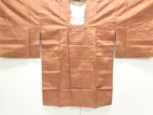 手織り紬道行コート